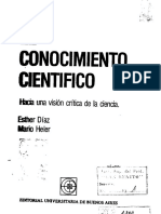 El Conocimiento Científico (Díaz, E. y Heler, M.)