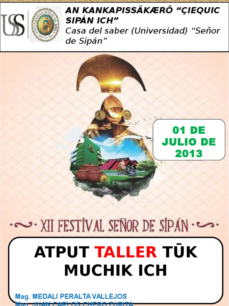 Enseñanza y características del Muchik | PDF | Lingüística | Idiomas