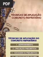 04 Técnicas de Aplicação Concreto Refratário