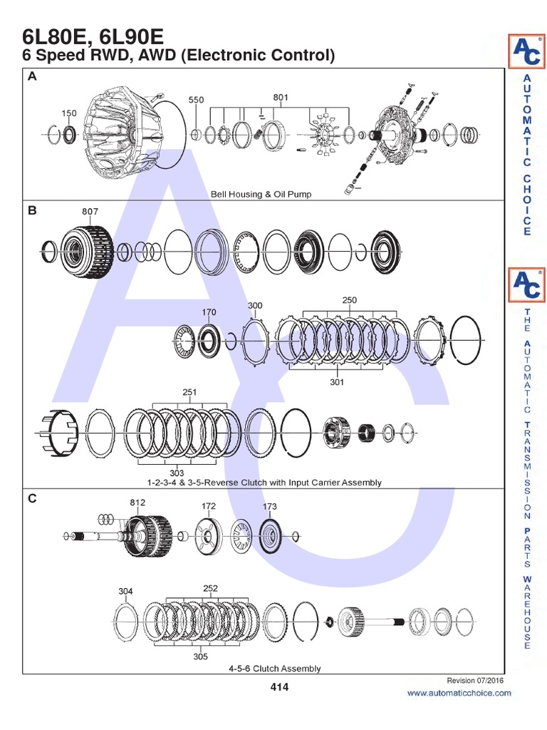 6l80e Diagram | Clutch | Valve