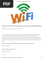 Download Learn to Hack WIFI Password With Ubuntu WPA_WPA2 by pankish SN335076400 doc pdf