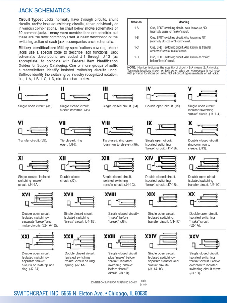Jack_Schematics.pdf | Electrical Connector | Electronics