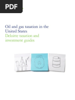 Oil and Gas Taxation in the United States