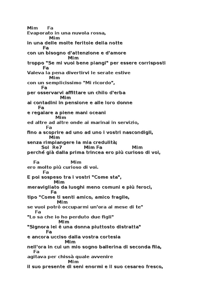 Amico Fragile | PDF