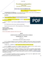 EBSERH - Decreto Nº 7661 PDF