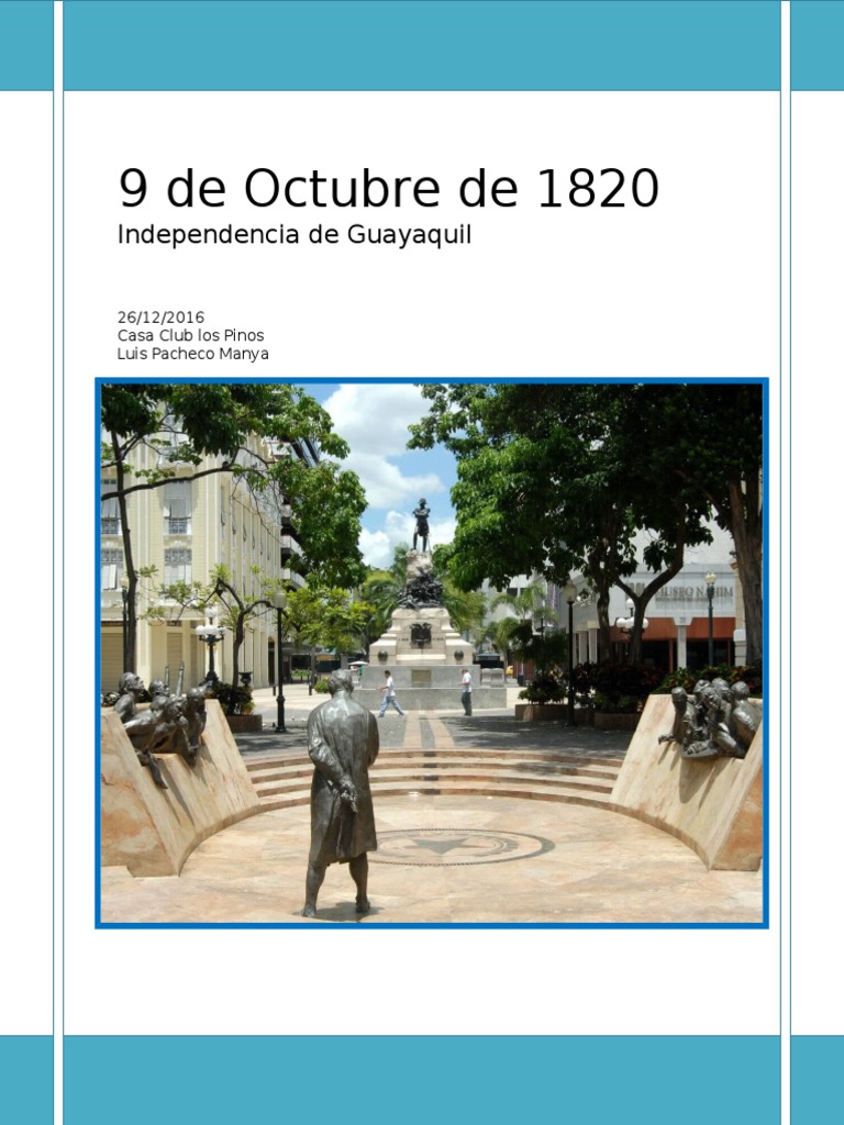 Independencia de Guayaquil: 9 de octubre 1820 | PDF | Ecuador | Militar