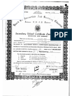 Siraj Ul Haq-Matric Certificate