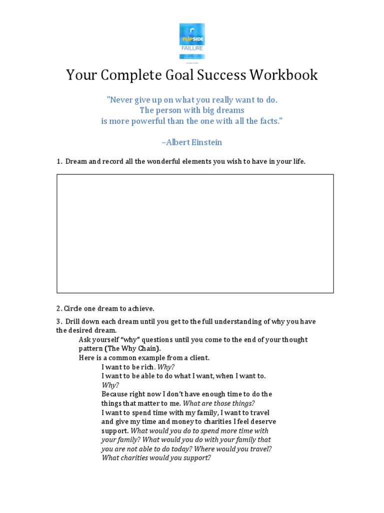 Your Complete Goal Success Companion Workbook | PDF | Habits ...