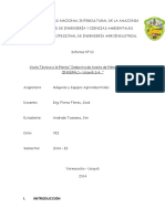 Informe de Maquinas