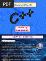 Programing In: Shrabanti