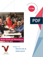 1.10 Discipline Grievance Sedex Supplier Workbook