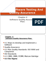 Chapter 4 Software Quality Assurance Plan