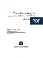 William W.S. Wei-Time Series Analysis - Univariate and Multivariate Methods (2nd Edition) - Addison Wesley (2005) PDF