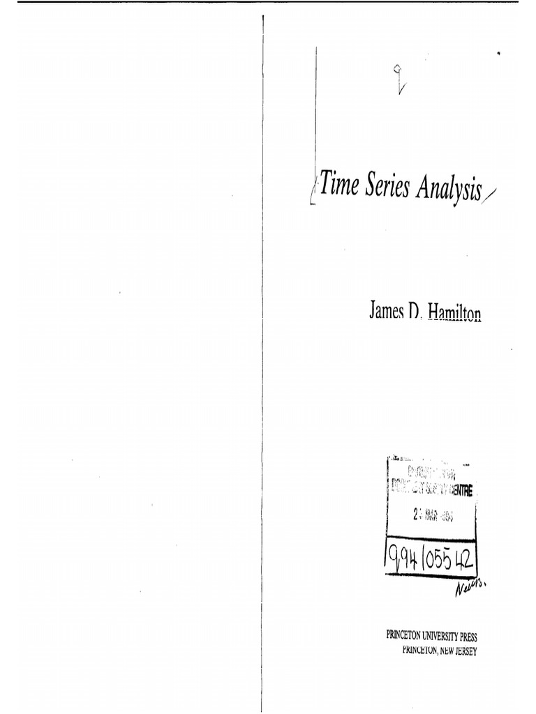 James Douglas Hamilton-Time Series Analysis-Princeton