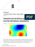 Interpolation GIS