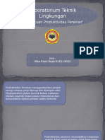 Penentuan Produktivitas Perairan