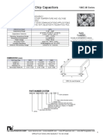 Datasheet Condensadores SMD