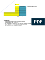 Pareto Chart Template