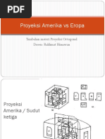 Contoh Gambar Proyeksi Amerika - Simak Gambar Berikut