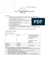 Elective-I GIS Session Plan