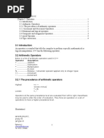 ICS 2276 Chapter 3-Operators