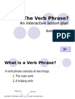 The Verb Phrase?: An Interactive Lesson Plan