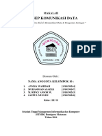 Makalah Konsep Komunikasi Data - STMIK Bumigora Mataram