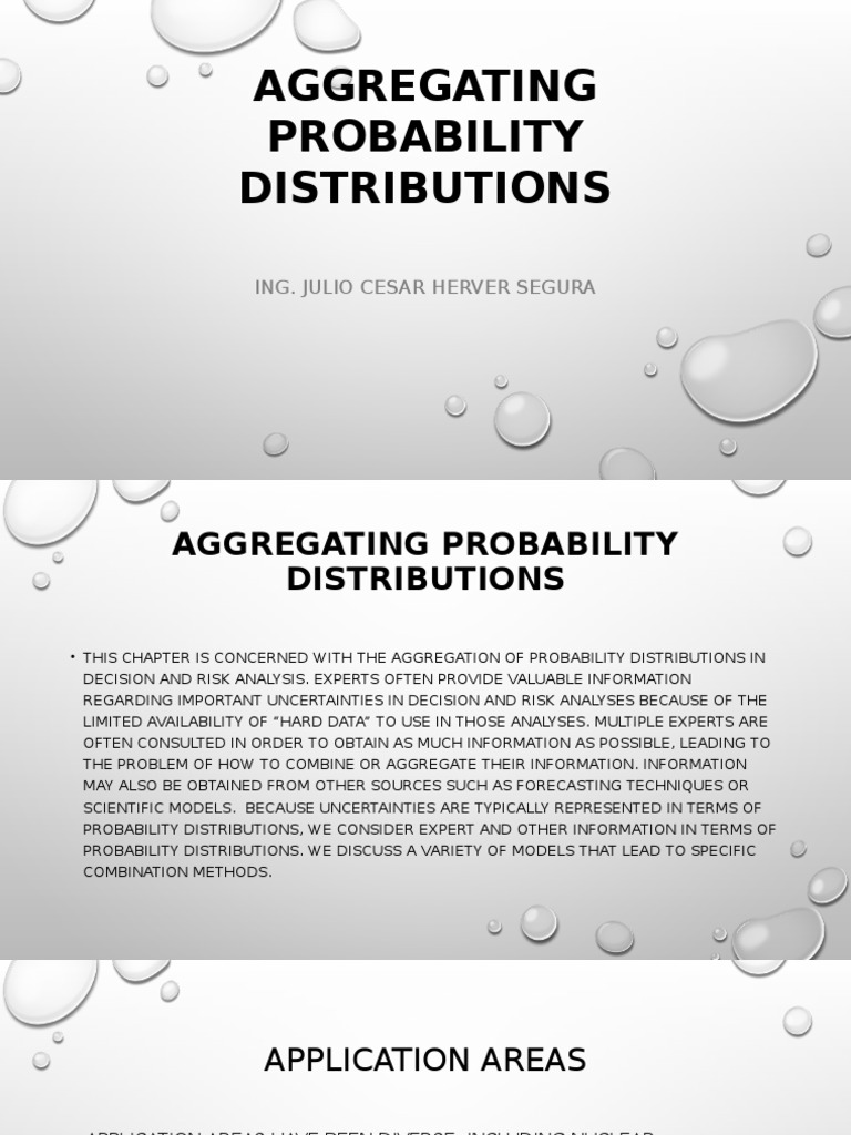 Aggregating Probability Distributions | PDF | Bayesian Inference ...