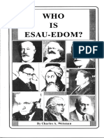 Who Is Esau Edom C A Weisman