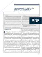 Las Pensiones en España