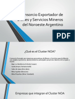 Presentación Cluster Minero NOA Dic-2015
