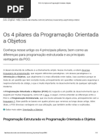 POO_ Os 4 Pilares Da Programação Orientada a Objetos
