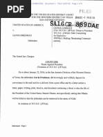 Gavin Friedman Federal Indictment