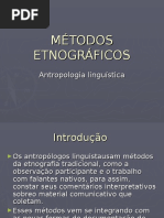 MÉTODOS ETNOGRÁFICOS