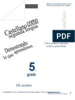 EVALUACIÓN 2 ECE 4to-Castellano Como L2 CUA 2