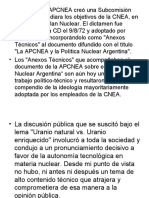 Sobre La APCNEA y La Política Nuclear Argentina - E. Maqueda