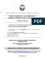 Bibliografía de Examen Residencia Posbásica