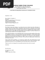 Letter For The Brgy Captain Science Science And Technology