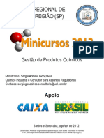 Treinamento Gestão Produtos Quimicos 2012 - Conselho Regional de Quimica