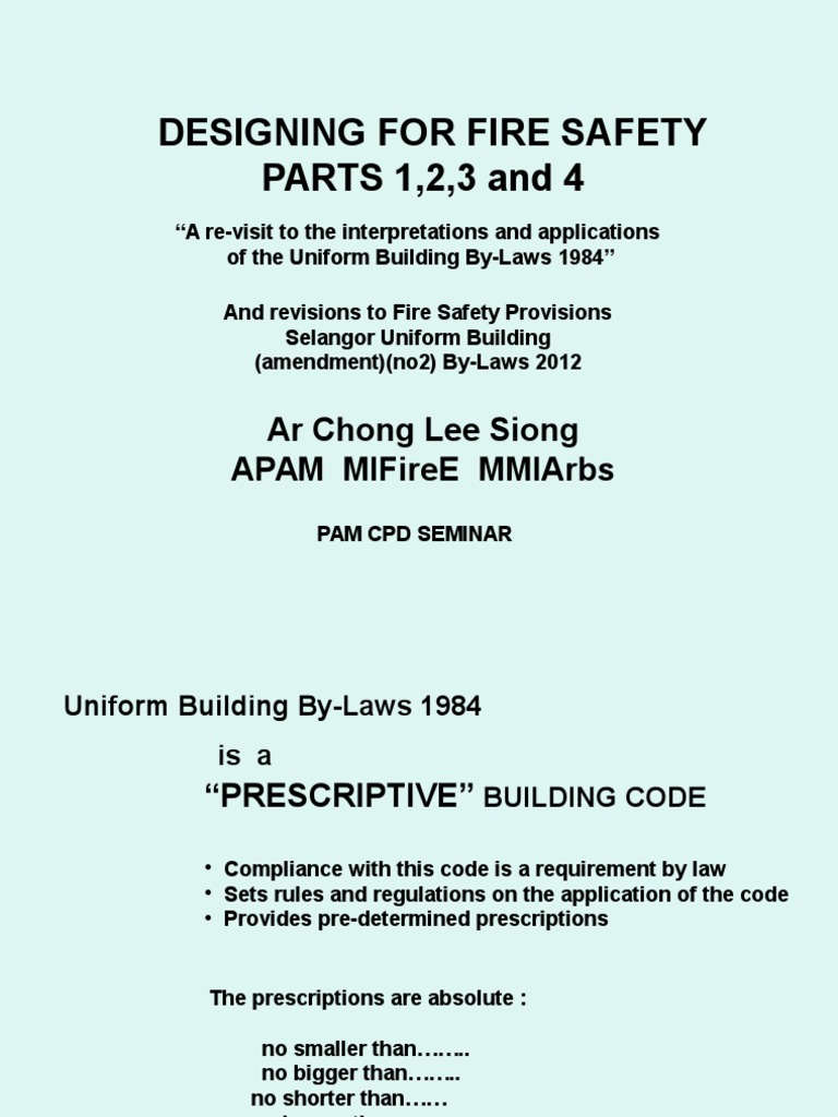 Designing For Fire Safety Notes PDF Fire Sprinkler System Wall