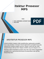 Arsitektur Prosesor MIPS