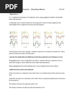 Chapter: Standing Waves 13-12-2016: Objective 1