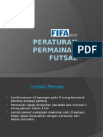 PERATURAN FUTSAL 2015