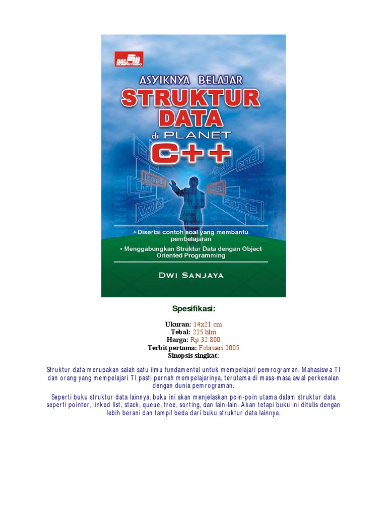 Asyiknya Belajar Struktur Data Di Planet C++ PDF | PDF