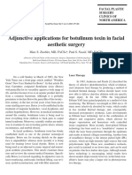 Adjunctive Applications For Botulinum Toxin in Facial Aesthetic Surgery