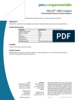 FASCAT® 4400 Catalyst: Tin Tetrachloride (Stannic Chloride) Anhydrous Description