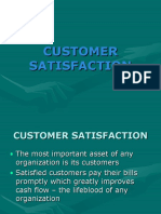 Customer Satisfaction