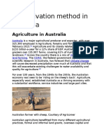 Cultivation Method in Australia
