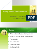 Putting Earned Value Into Action: Pete Arnold & Neal Morgan Lewis & Fowler, LLC