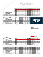 Jadwal Jaga JANUARI